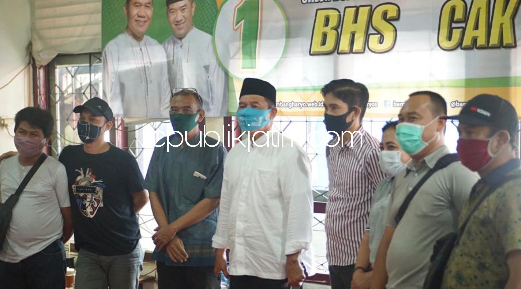 Jelang Coblosan Pilkada Sidoarjo, BHS Kunjungi Balai Siap Bangun Sinergi Bersama Wartawan