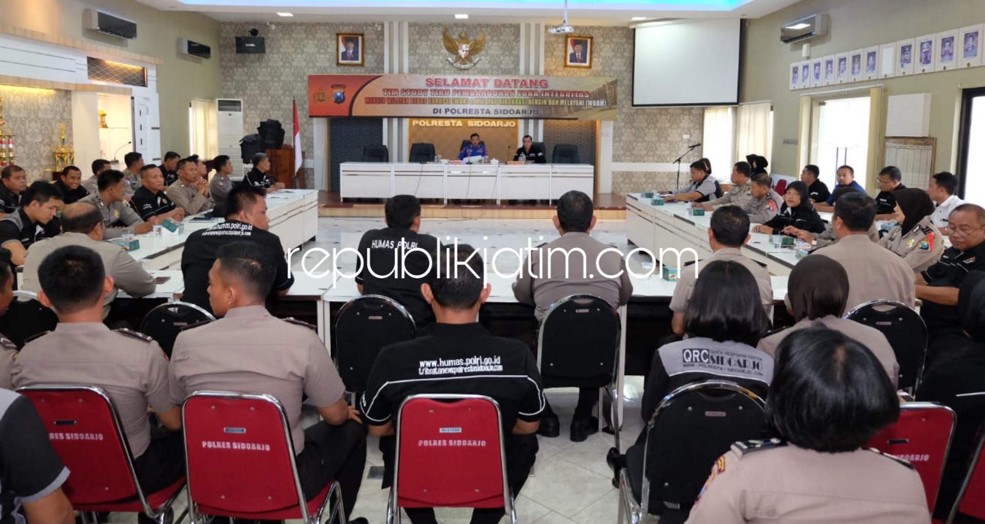 Kapolresta Sidoarjo Giatkan Anggotanya Berpatroli di Medsos