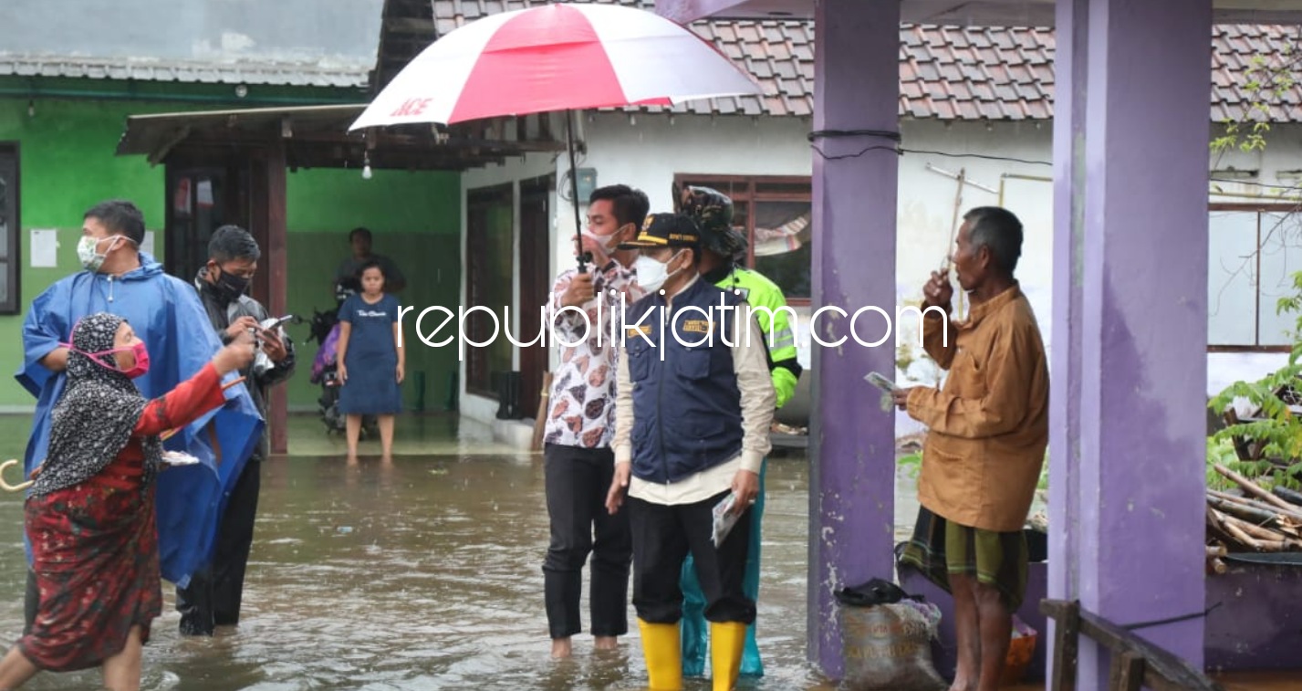 Hujan Lebat, Kedungbanteng dan Banjarasri Banjir Pj Bupati Sidoarjo Siapkan Solusi Jangka Pendek