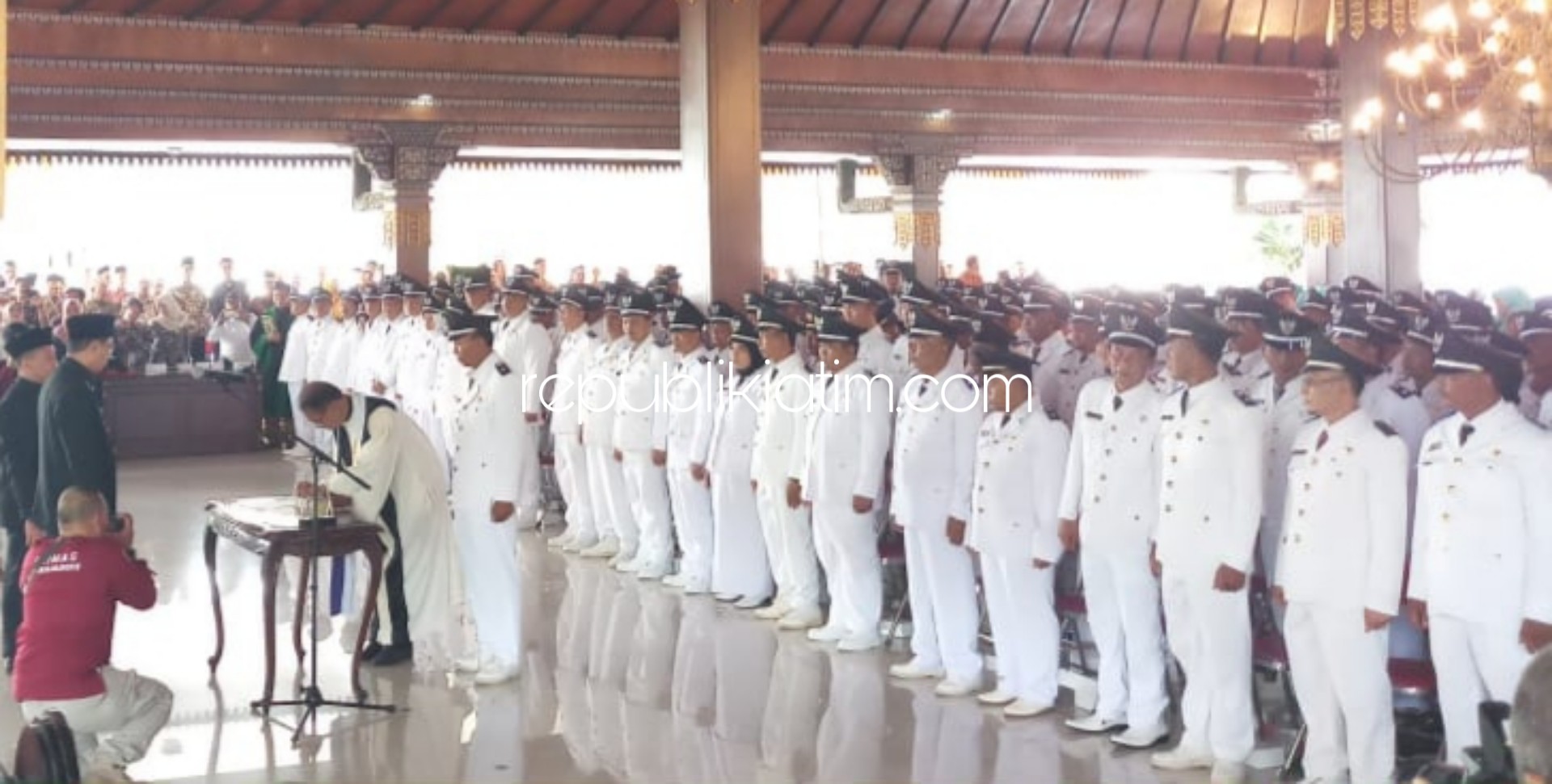 251 Kades Terpilih Mojokerto Dilantik, Termasuk 22 Perempuan