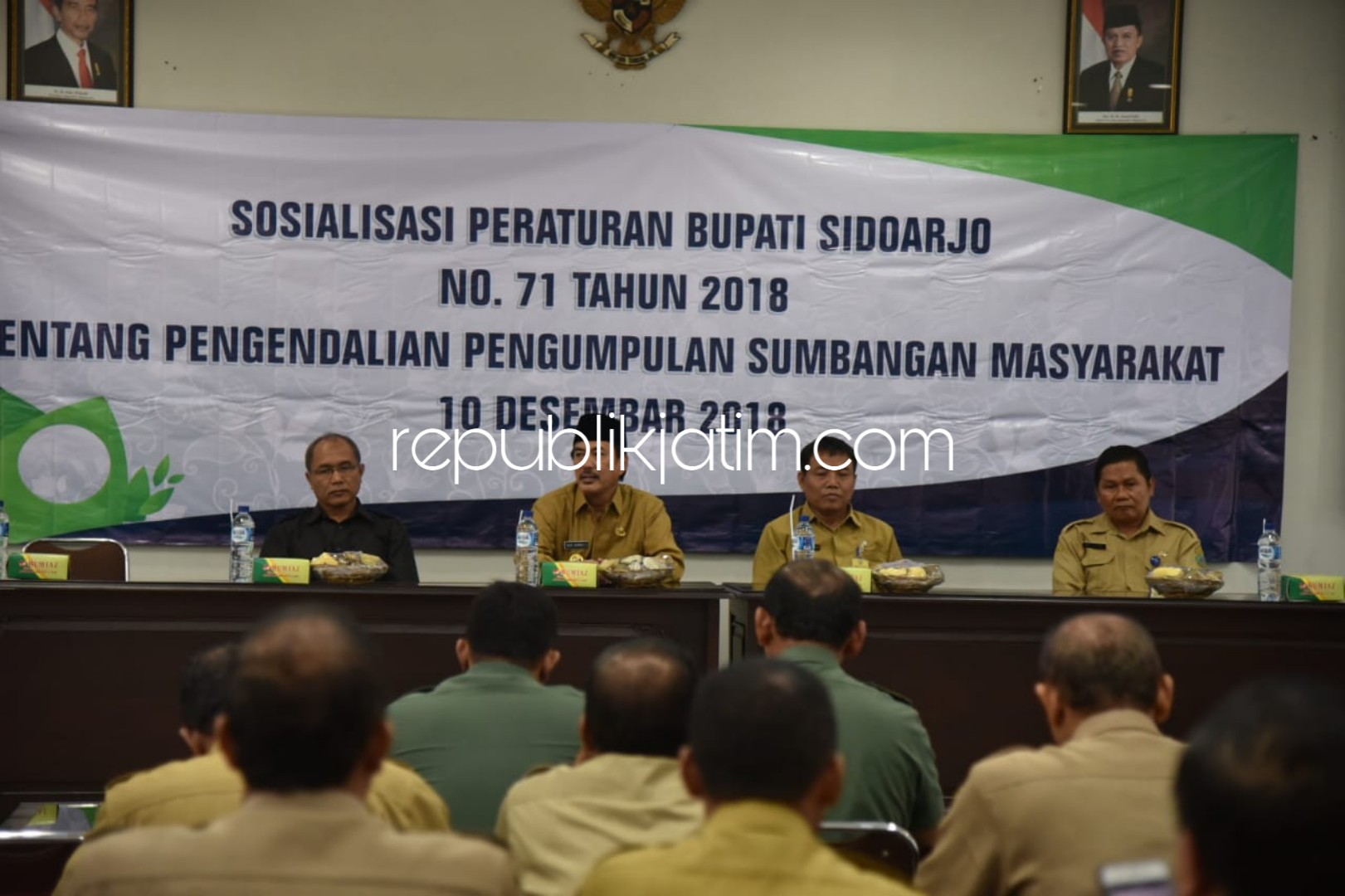 Pemkab Sidoarjo Terbitkan Perbup Pengendalian Sumbangan Sosial