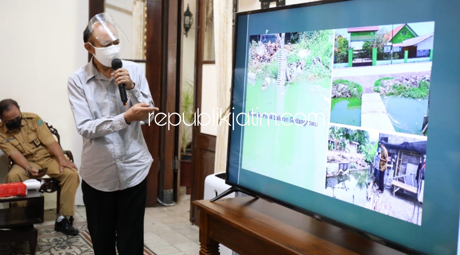 Tanah Turun, Pemkab Sidoarjo Libatkan Tim ITS Surabaya Tangani Banjir Kedungbanteng dan Banjarasri