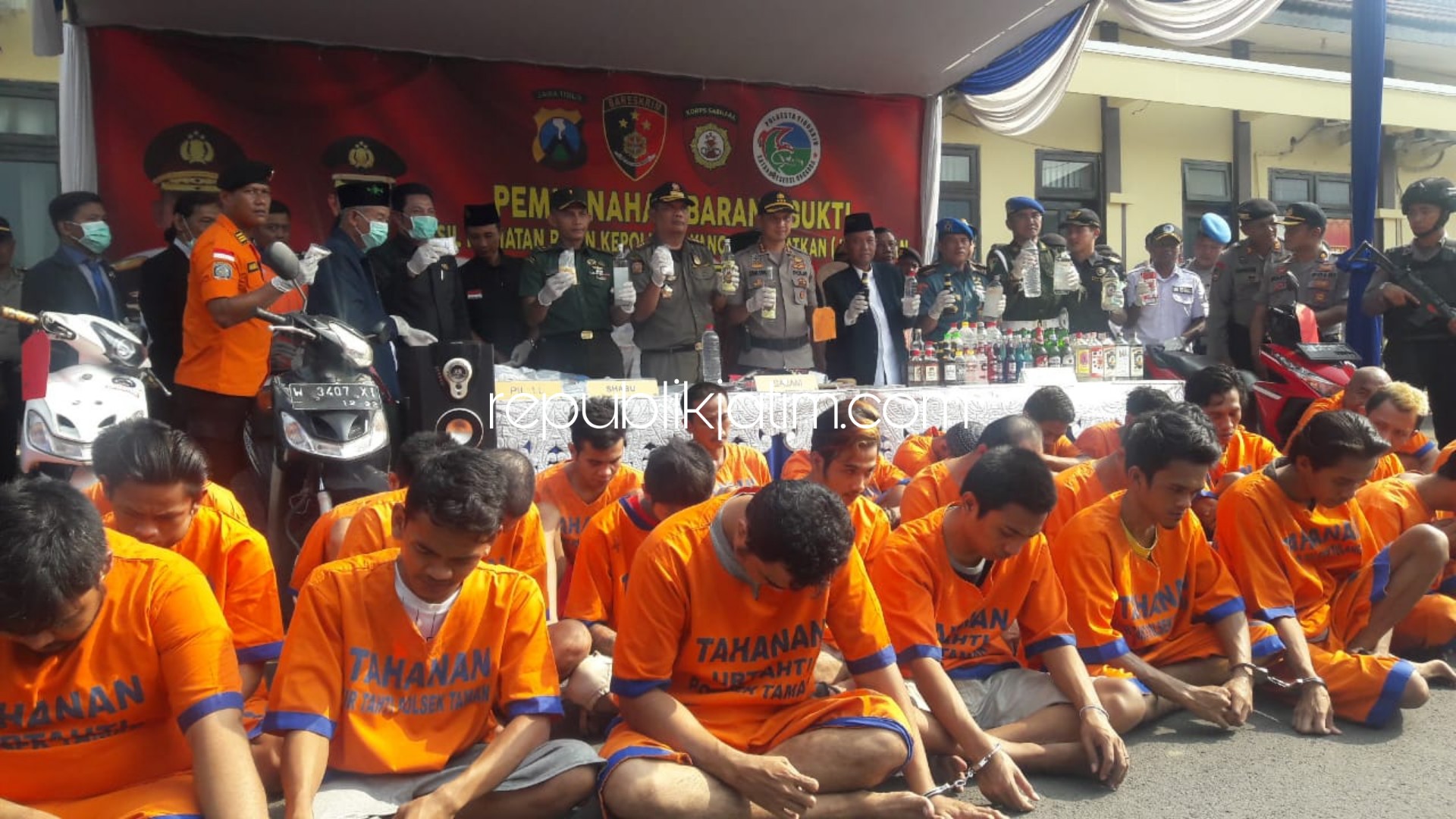 Operasi Lilin, Polresta Sidoarjo Terjunkan 440 Personil Ingatkan Waspadai Pencurian Motor