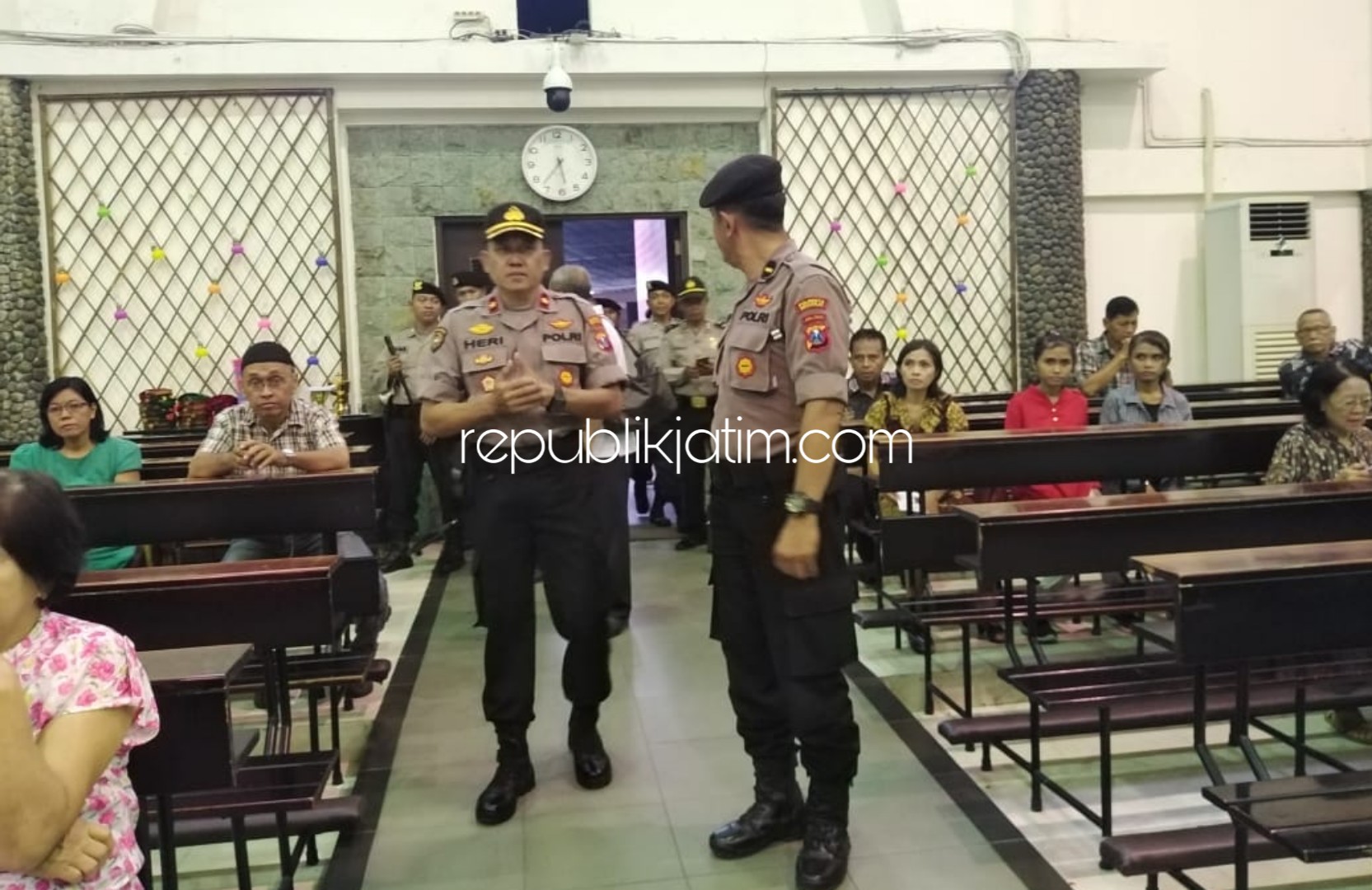 Siap Amankan Natal 2019, Polresta Sidoarjo Sterilkan Puluhan Gereja