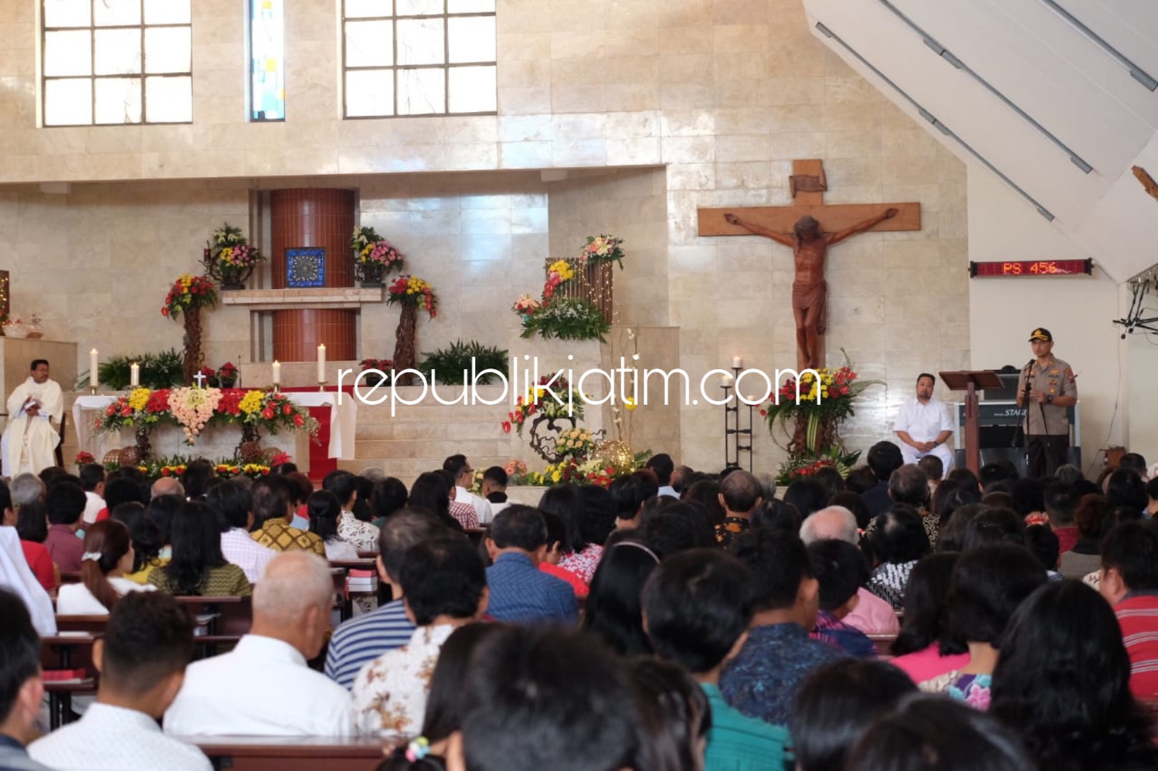 Pastikan Prosesi Natal Aman, Kapolresta Sidoarjo Cek Sejumlah Gereja