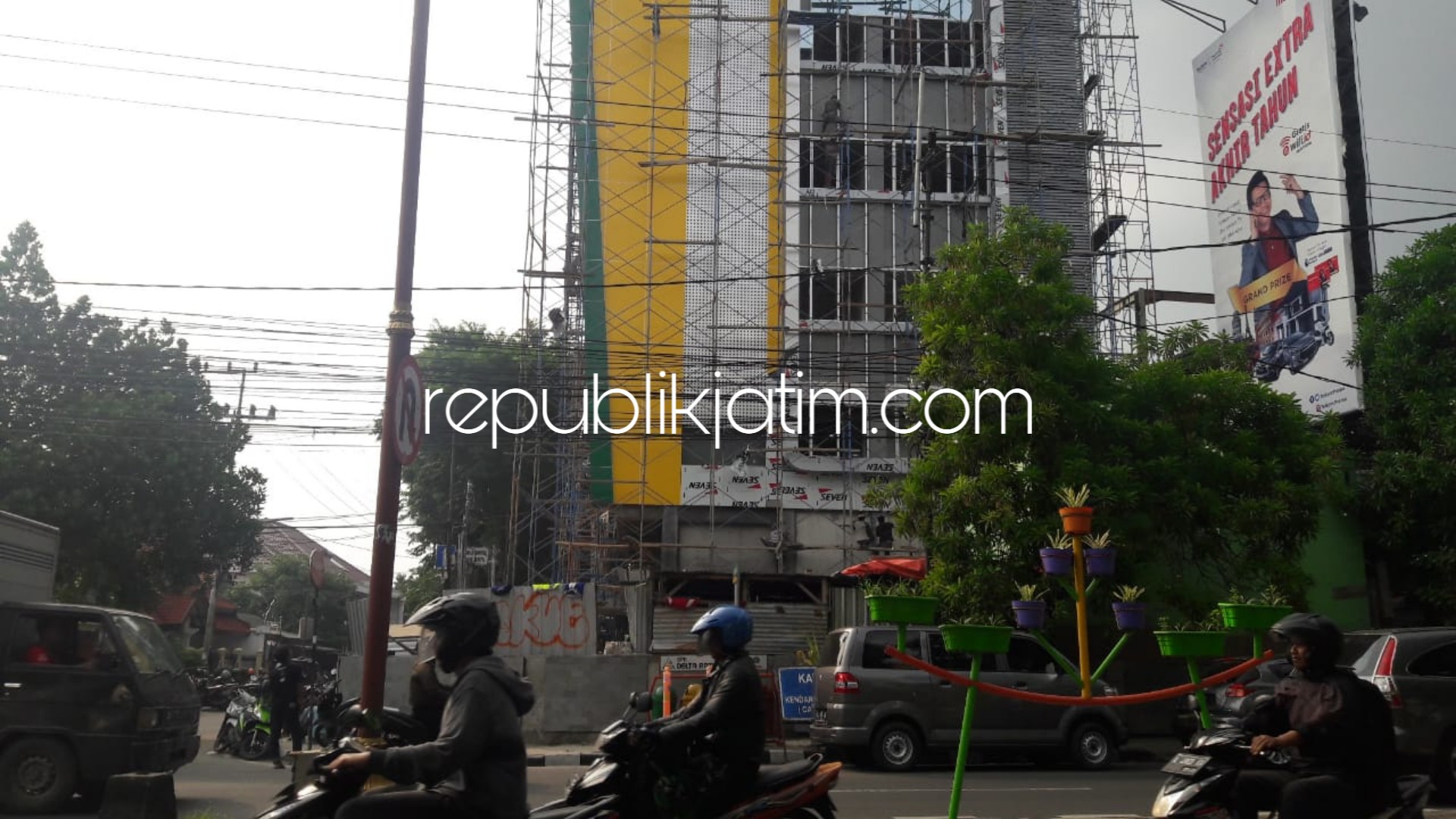 Berubah Jadi 7 Lantai, Proyek Gedung BPR Delta Artha Molor 50 Hari