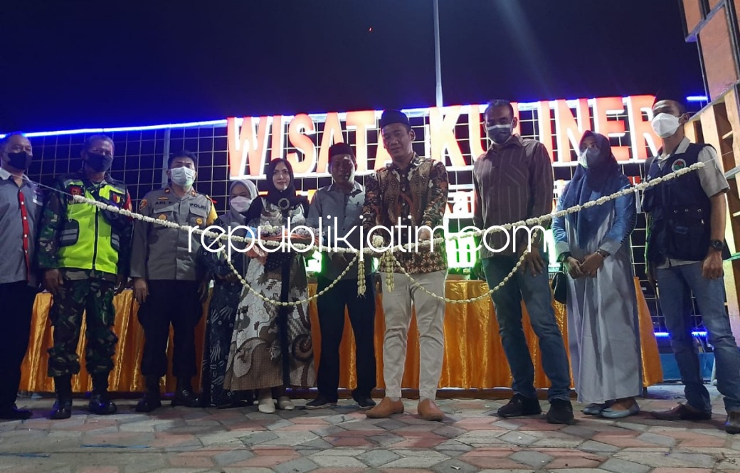 Tampung PKL, Lahan Kosong Lapangan Penambangan Disulap Jadi Pusat Wisata Kuliner BUMDes Karya Abadi