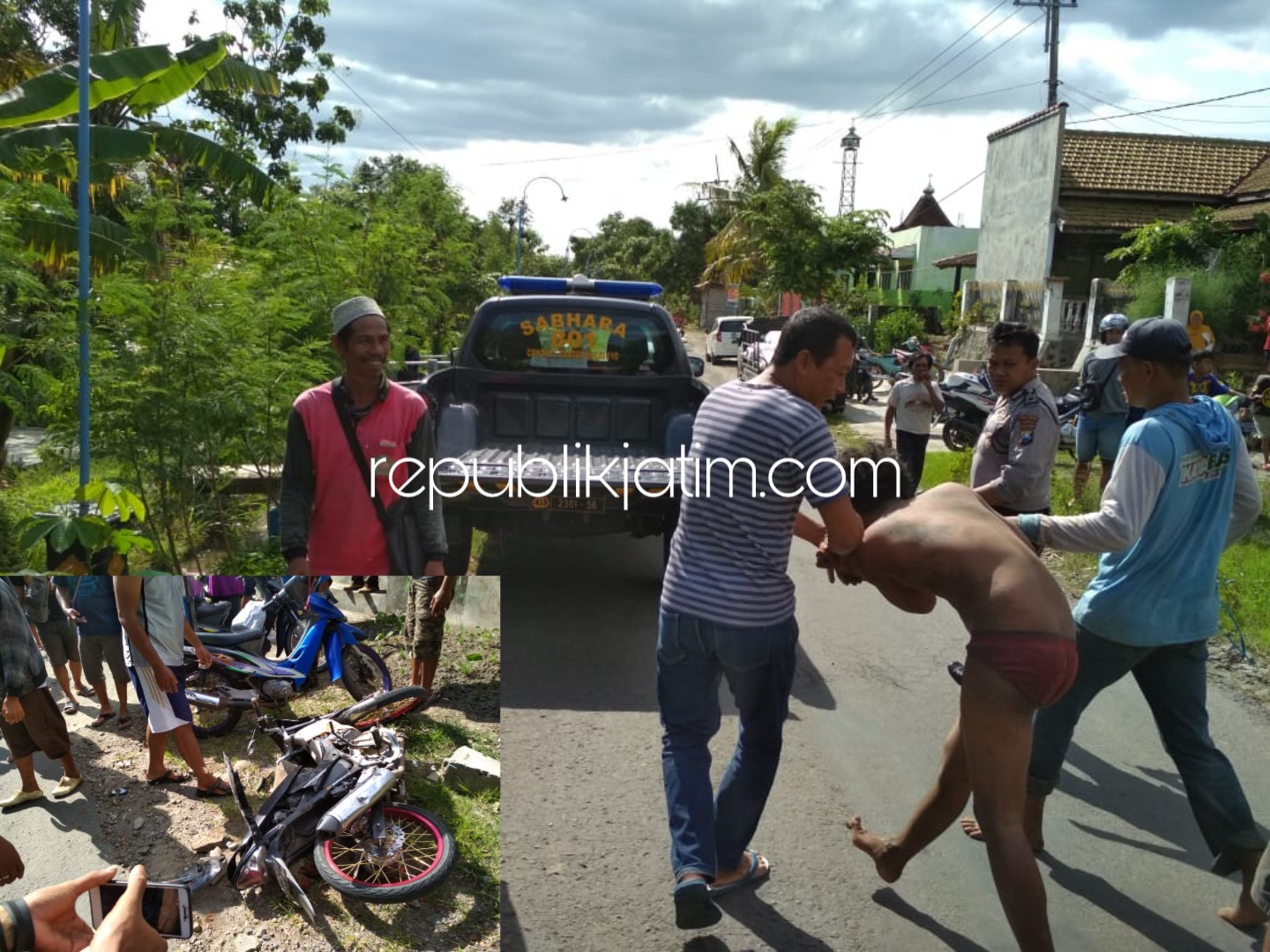 Tepergok Curi Uang di Toko, Arek Ponorogo Bertato Babak Belur Dihajar Massa