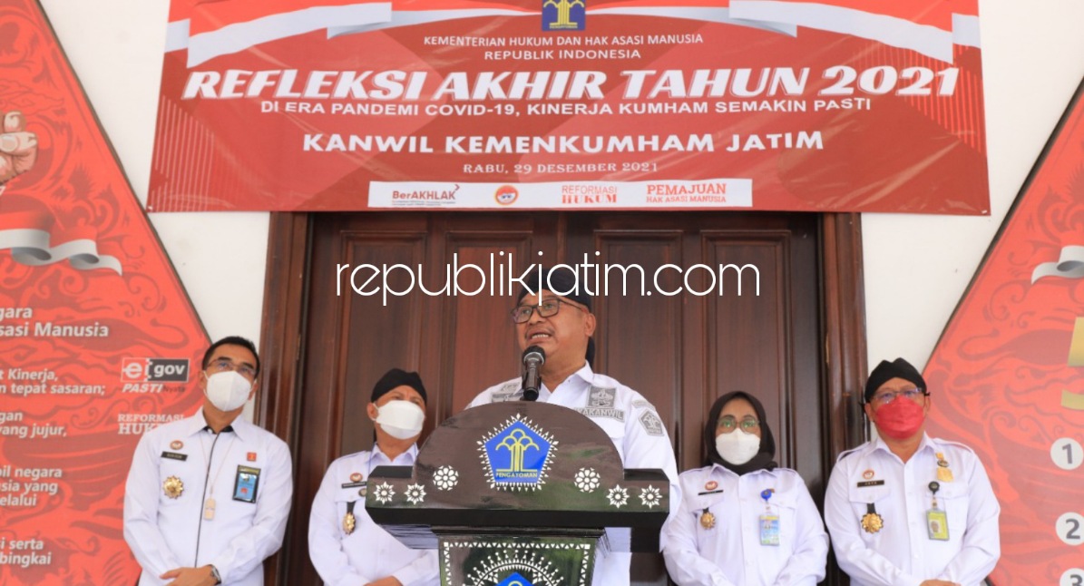 Selama Tahun 2021, Kemenkumham Jatim Gagalkan 22 Penyelundupan Narkotika ke dalam Lapas dan Rutan