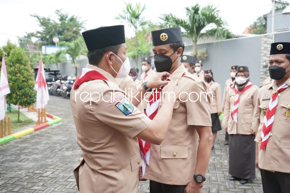 Ketua Kwarcab Sidoarjo Lantik Pengurus Badan Kelengkapan Kwarcab dan Dewan Kerja Cabang