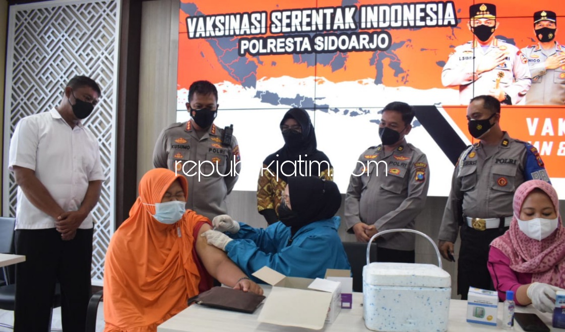 Sidoarjo PPKM Level 2, Vaksinasi Booster untuk Kalangan Lansia yang Rentan Terpapar Digenjot Lagi