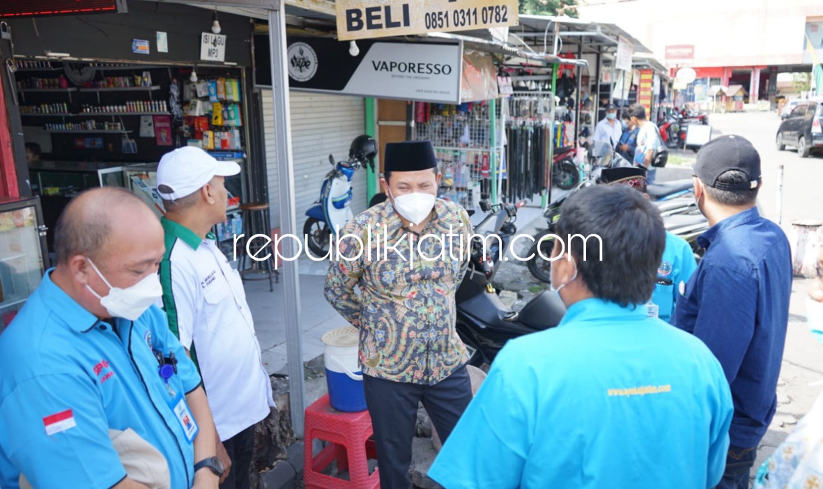 Masa Kontrak Stan Habis, Puluhan PKL Bungurasih Ngadu ke Wabup Sidoarjo