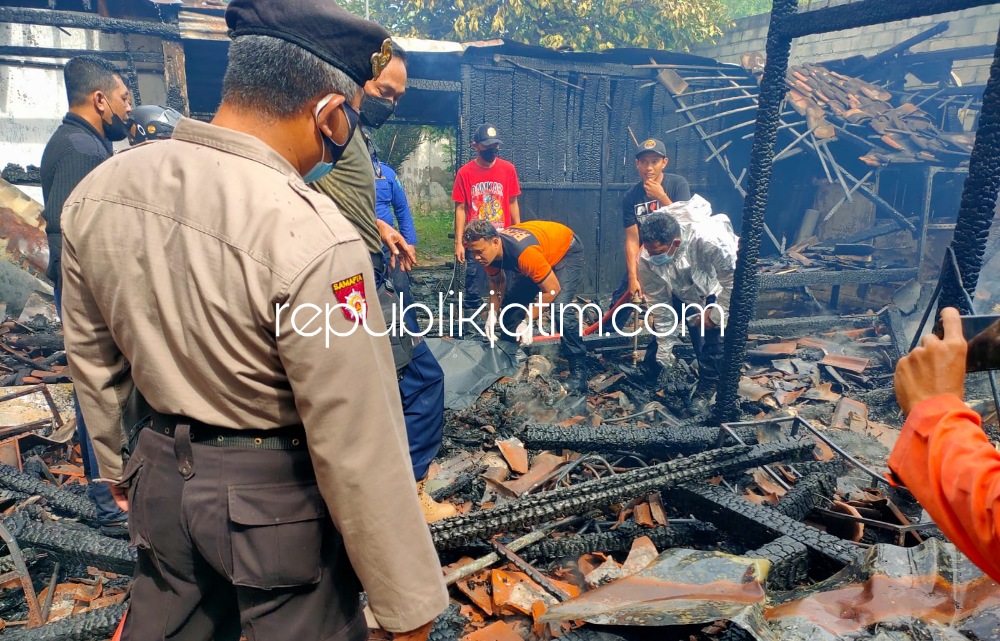 Gegara Puntung Rokok, Rumah Warga Ponorogo Ludes Terbakar Kakek Pemilik Rumah Tewas Terpanggang