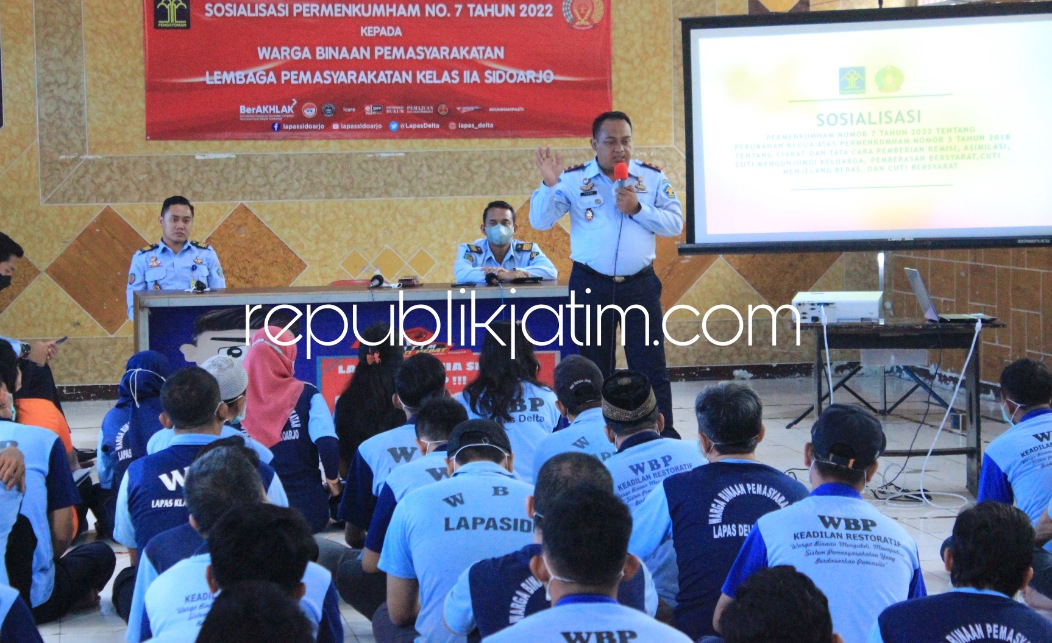 Kalapas Sidoarjo Tegaskan Segala Layanan WBP Gratis, Kalau Ada Pungutan Silahkan Dilaporkan