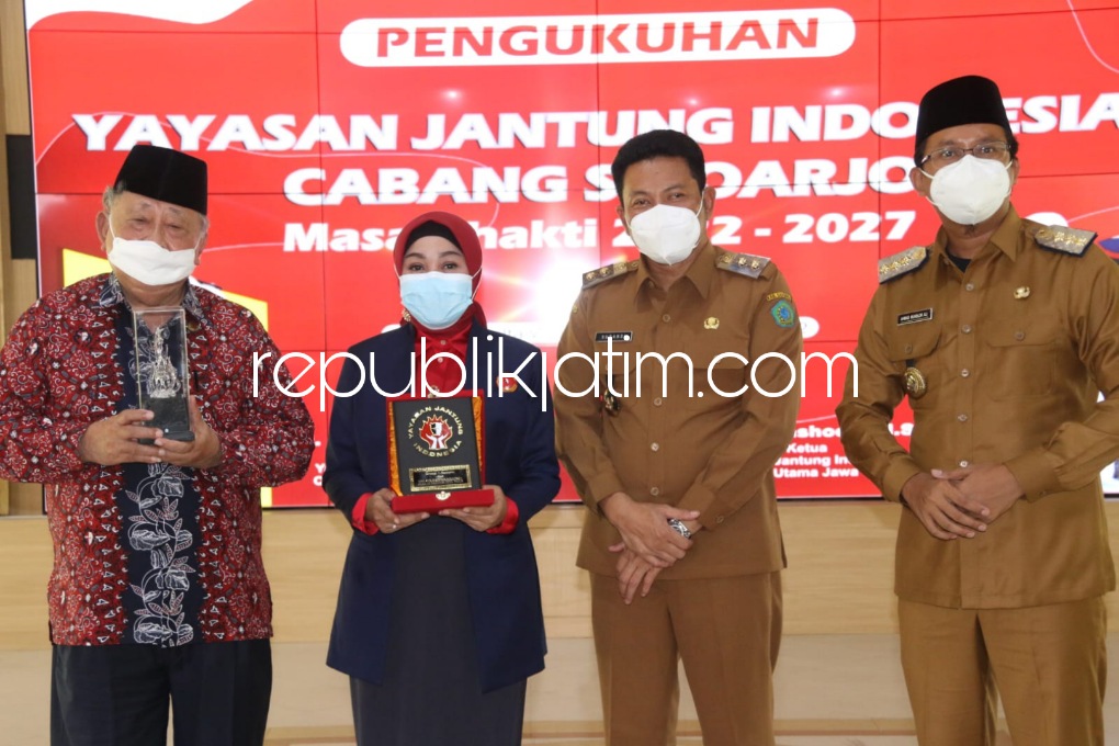 Siap Bersinergi dengan Pemkab, Istri Wabup Sidoarjo Dikukuhkan Sebagai Ketua YJI Periode 2022-2027