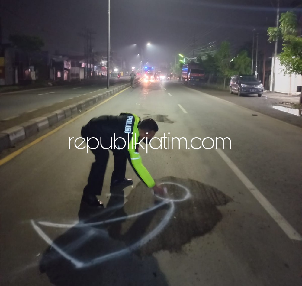 Pengendara Motor Asal Sukodono Keluar Garasi Bus Eka di Gilang Taman Tersenggol Mobil, Tewas Tertabrak Ayla