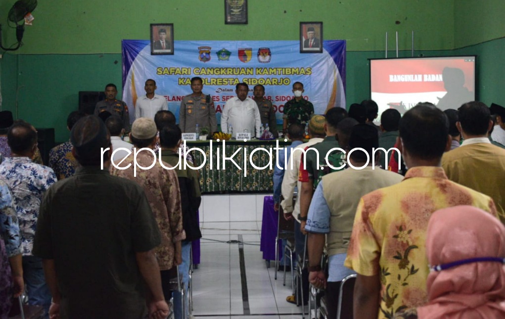 Antisipasi Taruhan dan Perjudian, Polresta Sidoarjo Siapkan Satgas Anti Botoh saat Pilkades Serentak