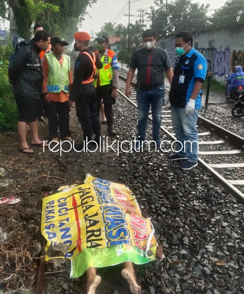 Hendak Mendatangi Tempat Kerja Suami, Perempuan Asal Punggul Gedangan Tewas Tertabrak KA Komuter