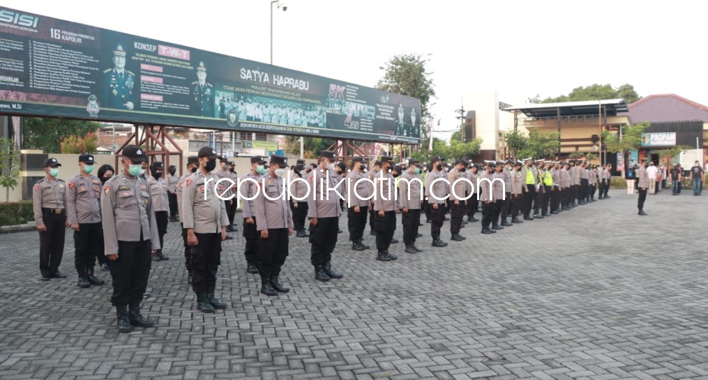 Terjunkan 280 Pasukan, Polisi Sidoarjo Amankan Hari Raya Idul Adha 1443 Hijriyah Secara Humanis