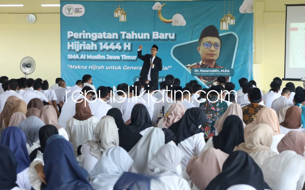 Ini Cara Siswa SMA Al Muslim Sidoarjo Memaknai Tahun Baru Islam 1444 Hijriyah