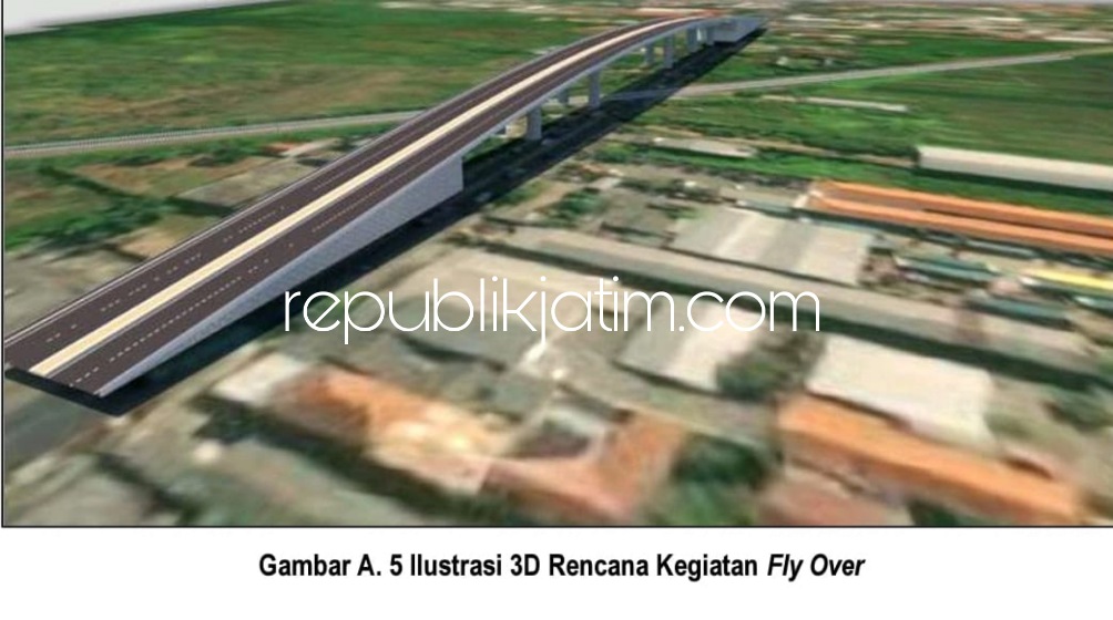 Proyek Flyover Krian dan Tarik Dikerjakan September, Gus Muhdlor Minta Maaf Perjalanan Pengendara Terganggu