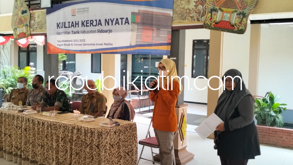 Ini Beberapa Pesan Ketua Senat Universitas Anwar Medika Saat Mahasiswanya KKN di Tarik