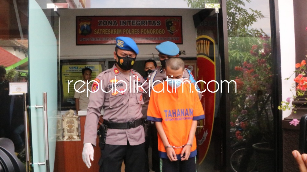 Polisi Tangkap Mahasiswa Ponorogo Tersangka Pencabulan Anak Gadis yang Masih Duduk Dibangku SMA