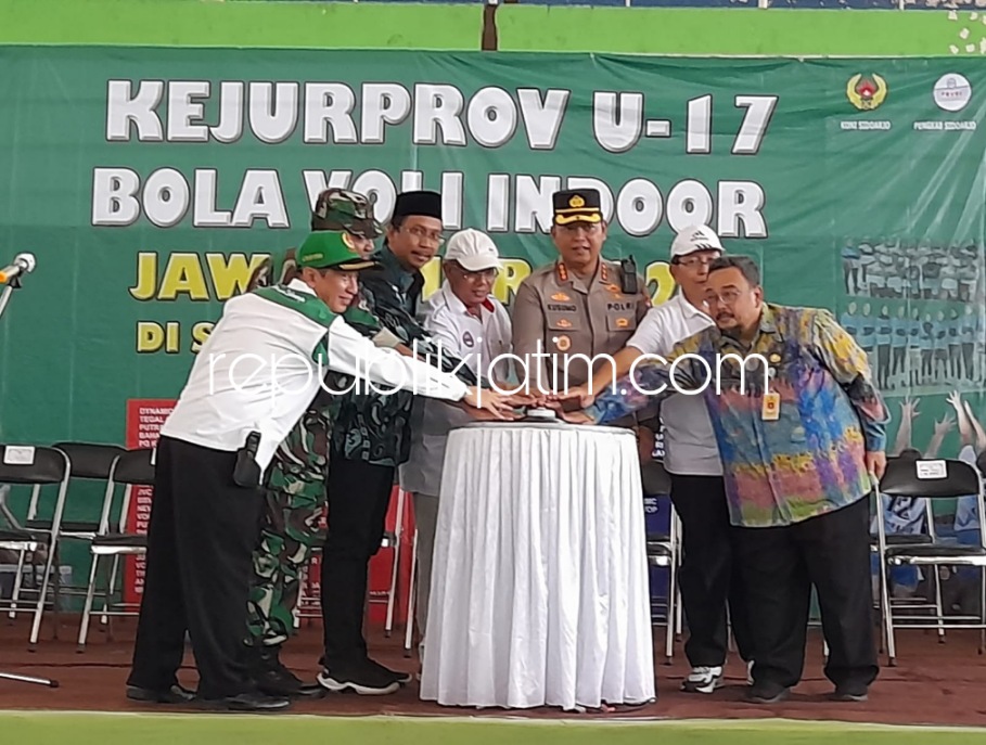 Bupati Sidoarjo : Kejurprov Bola Voli U-17 Jatim Jadi Candradimuka Cari Bibit Pemain Unggul