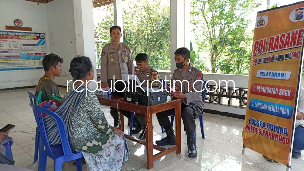 Beri Kemudahan Pelayanan Warga, Polsek Pulung Luncurkan Program POL RASANE