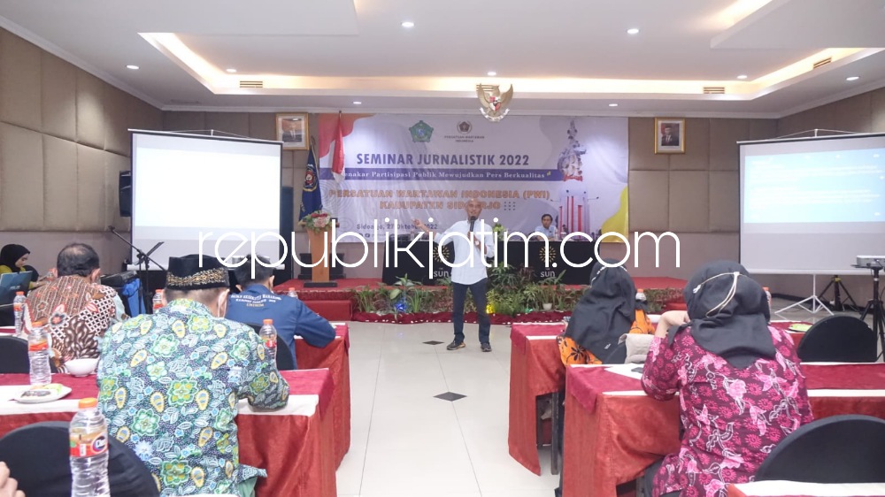 PWI Sidoarjo Gelar Seminar Dorong Partisipasi Publik Tingkatkan Kualitas Pers