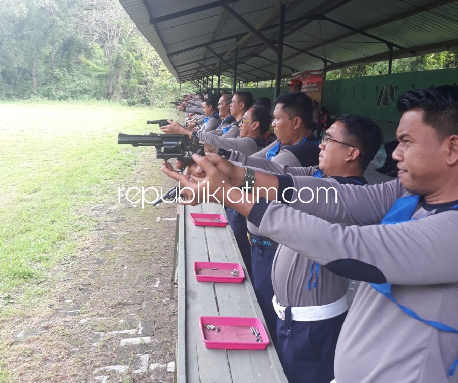 Antisipasi Peningkatan Risiko Kamtib, Bekali Kepala Kesatuan Pengamanan Lapas dan Rutan Dengan Skill Menembak