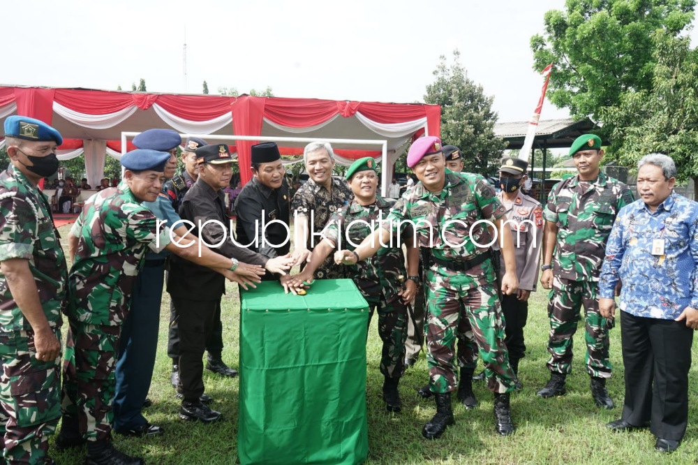 Sidoarjo SIAP 24 Jam Tahap VI Tahun 2022 di Launching di Kodim 0816 Sidoarjo