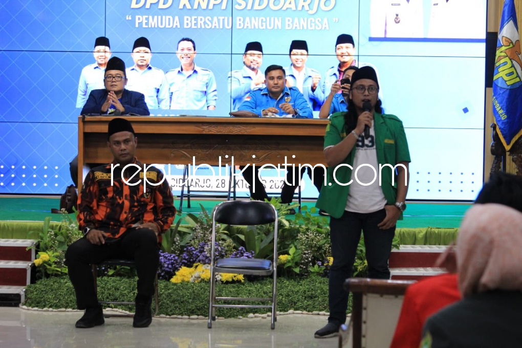 M Amrul Haq Zain Terpilih Sebagai Ketua DPD KNPI Sidoarjo Andry Harmoko Sekretaris