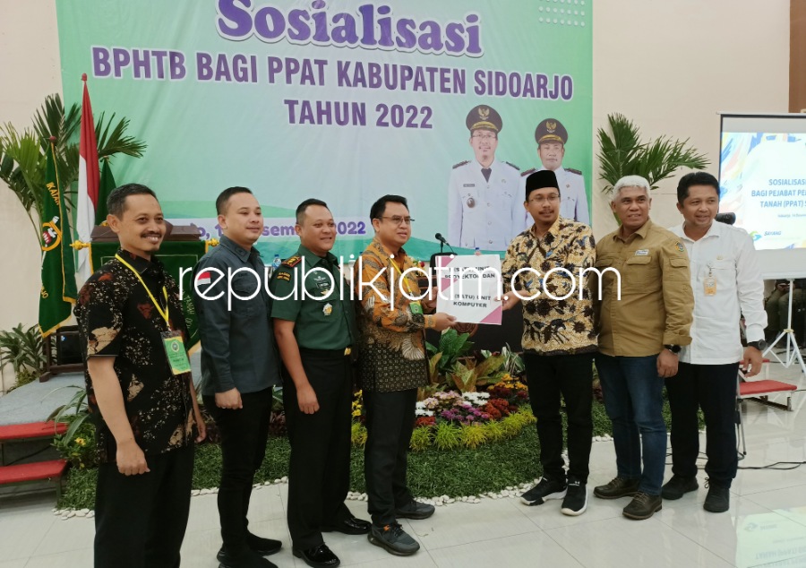 Capaian BPHTB Rp 406 Miliar, Gus Muhdlor Apresiasi Kinerja BPPD dan IPPAT Sidoarjo