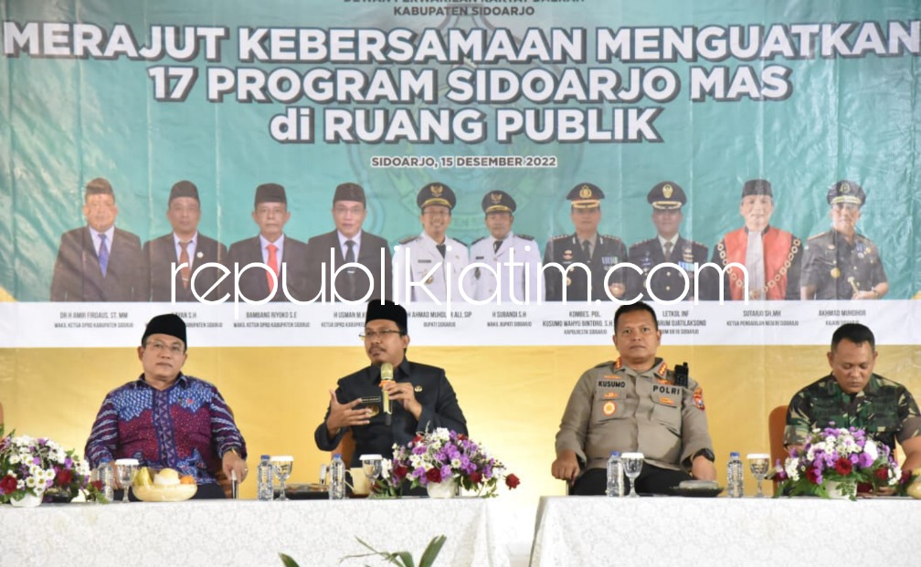 Dewan dan Forkopimda Dukung 17 Program Prioritas Bupati dan Wakil Bupati Sidoarjo 