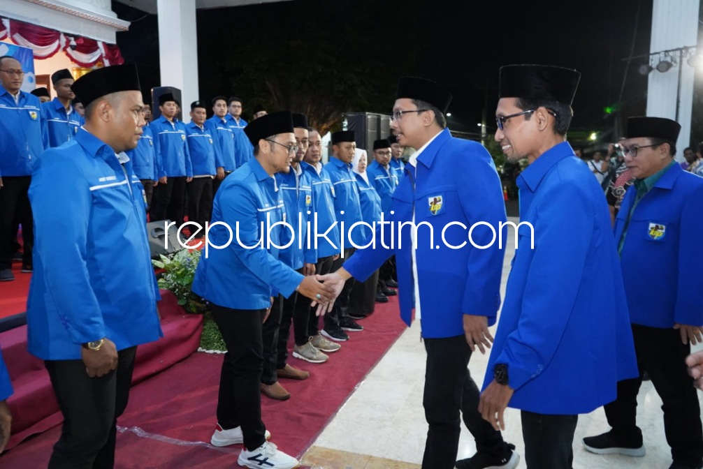 Pengurus DPD KNPI Sidoarjo Periode 2022 - 2025 Dilantik, Gus Muhdlor Pesan Seluruh Pengurus Kecamatan Terisi