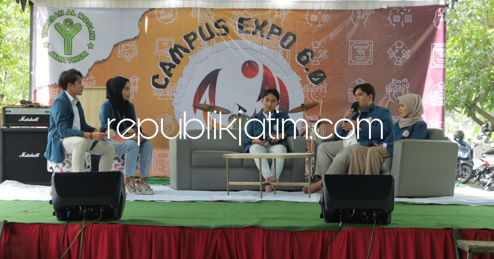 SMA Al Muslim Sidoarjo Kenalkan Dunia Kampus Lewat Campus Expo Bekerjasama dengan Alumni