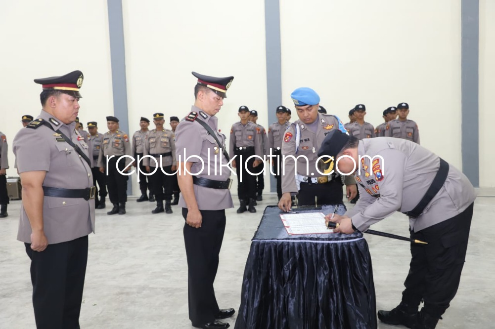 Mantan Kanit Reskrim Polsek Buduran Jabat Kapolsek Mojoanyar Mojokerto