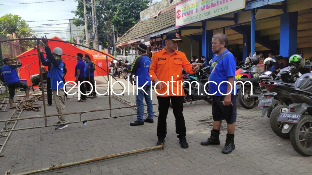 BPBD Jatim Siapkan Dapur Masak 2.000 Porsi Makanan dan Toilet Umum Bagi Jamaah Resepsi Puncak 1 Abad NU