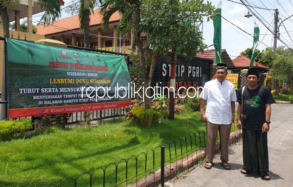 Resepsi Puncak 1 Abad NU, STKIP PGRI dan Lesbumi NU Sidoarjo Siapkan Tempat Transit Bagi Jamaah di Kampus