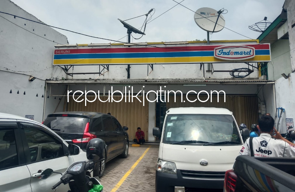 Nilai Kerugian Belum Pasti, Mesin ATM dalam Minimarket di Gedangan Sidoarjo Dibobol Kawanan Pencuri