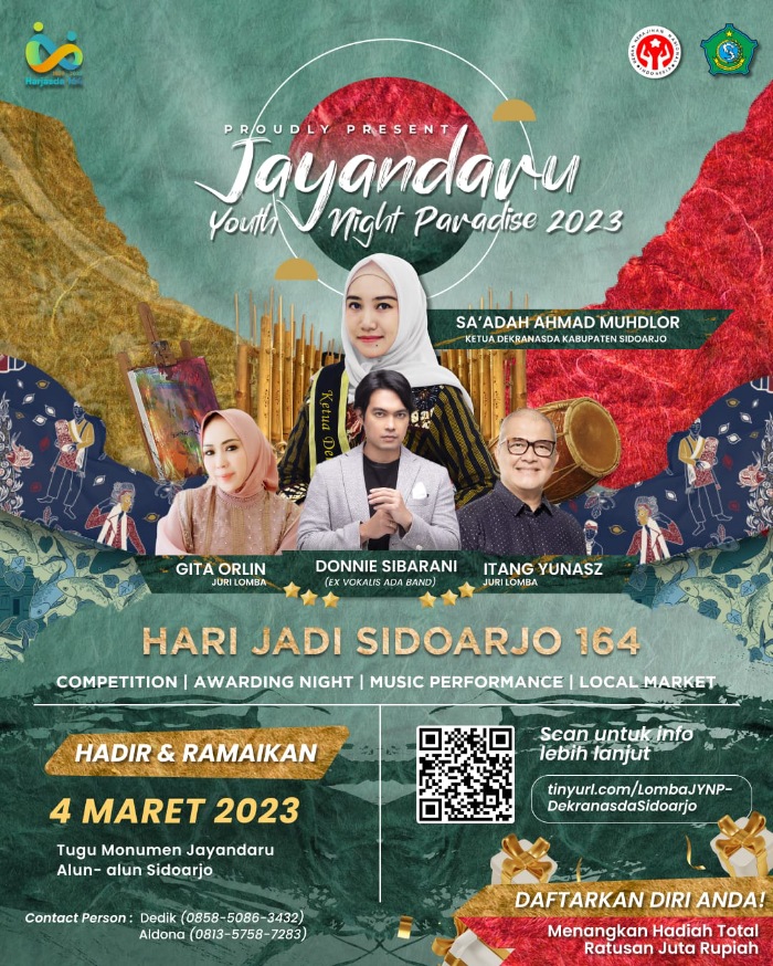 Keren, Dekranasda Gelar Jayandaru Youth Night Paradise 2023 Sebagai Festival Lokal Wisdom di Kota Delta