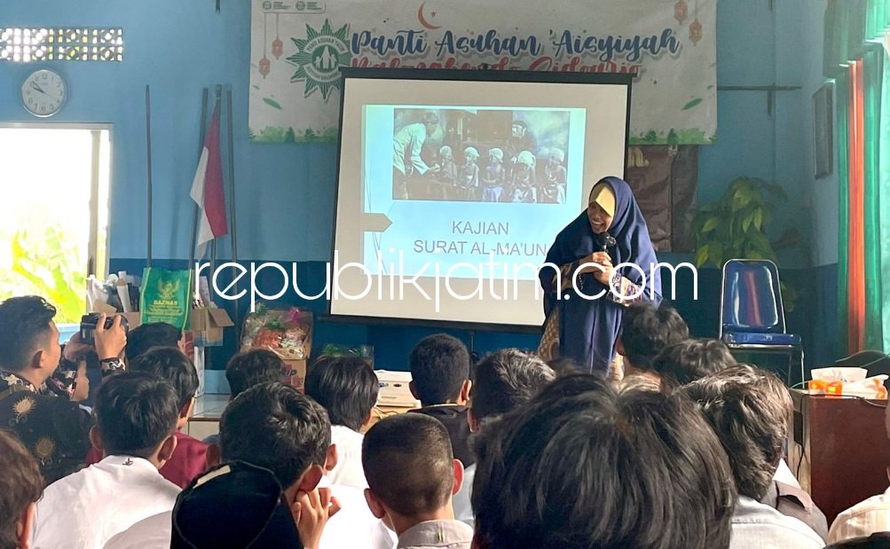 Siswa dan Siswi Spemduta Berbagi Berkah Ramadhan dengan Anak-Anak Panti Asuhan Aisyiyah Balongbendo Sidoarjo