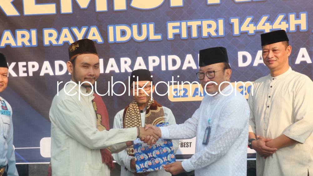 15.258 Napi Jatim Terima Remisi Khusus Idul Fitri 1444 Hijriyah, Hemat Anggaran Rp 8,5 Miliar