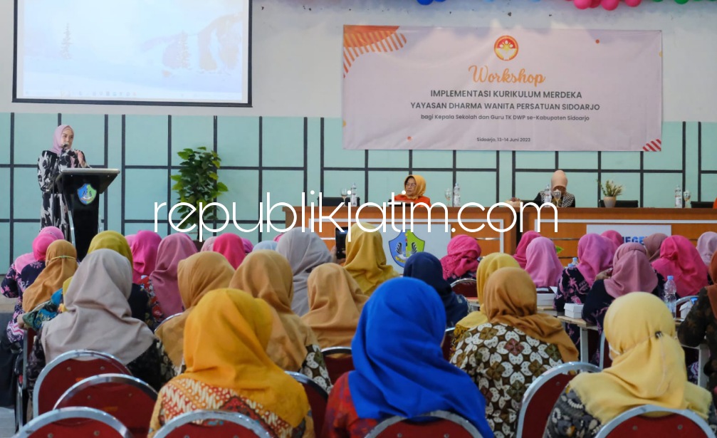 DWP Sidoarjo Gelar Workshop Implementasi Kurikulum Merdeka Bagi Guru dan Tenaga Pendidik PAUD