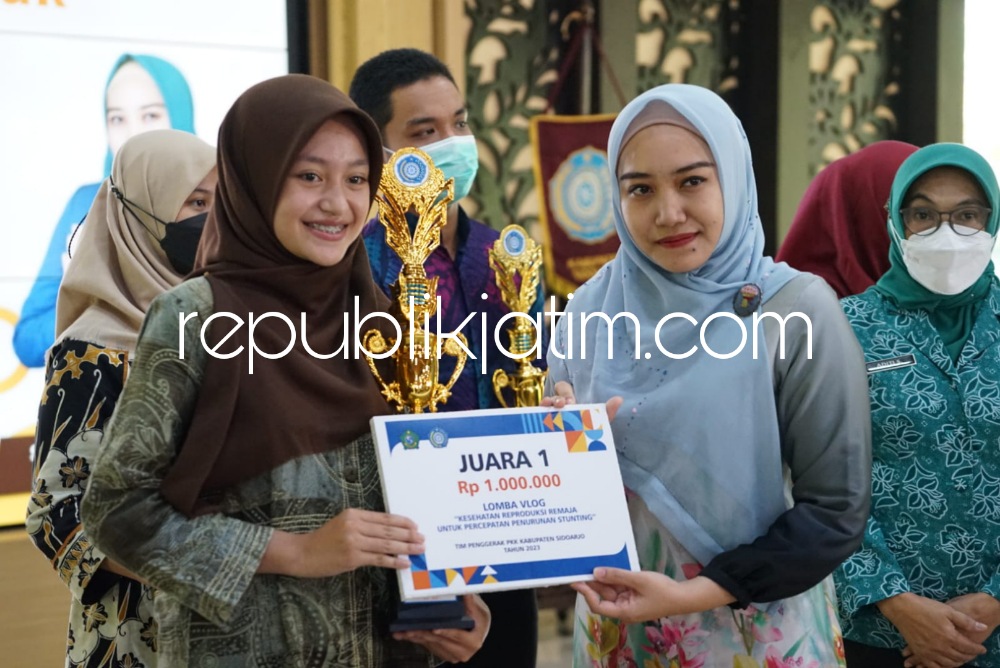 Istri Bupati Sidoarjo Ajak Para Remaja Ikut Andil Turunkan Angka Stunting 