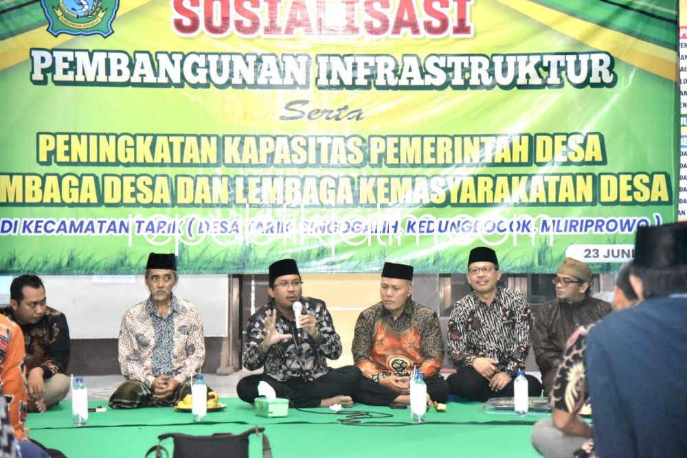 Proyek Betonisasi Dimulai, Gus Muhdlor Pastikan Jalan Tarik - Mliriprowo Bakal Ditutup Total Kecuali Motor