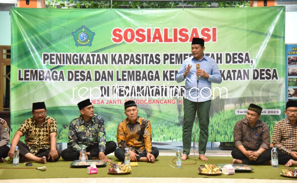 Wabup Sidoarjo Sampaikan Pesan Jaga Keharmonisan Antar Warga di Tarik