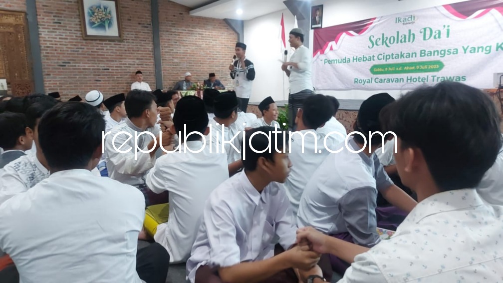 Perkuat Bangsa Melalui Pemuda Hebat, IKADI Sidoarjo Gelar Sekolah Dai Muda di Trawas