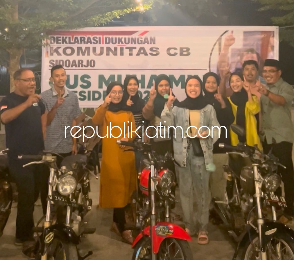 Deklarasi di Kafe Belimbing, Komunitas CB Sidoarjo Dukung Gus Muhaimin Capres 2024